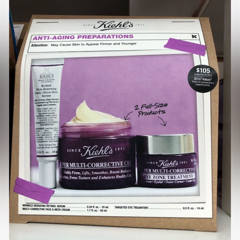 Kiehl's Anti-Aging Preparations Set -